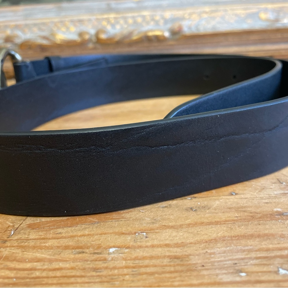 Sundance Black Brass Circle Italian Leather - Picture 10 of 11